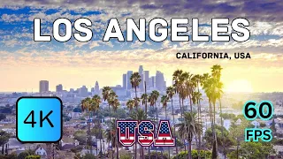 Los Angeles, CA 🇺🇸 in 4K 60 FPS by drone - The City of Hollywood