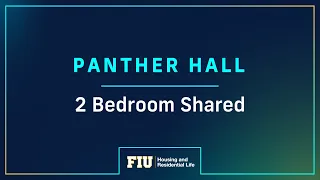 FIU Panther Hall Room Tour: 2 Bedroom Shared