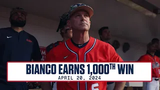 Mike Bianco Earns 1,000th Win