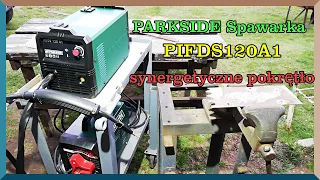 PARKSIDE Spawarka inwertorowa PIFDS120A1 na drut samoosłonowy, 25-120 A, synergetyczne pokrętło