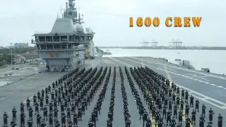 INS VIKRANT - A City on the Move | New Aircraft Carrier of INDIAN NAVY