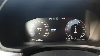 2020 Volvo V60 T8 0-180km/h acceleration