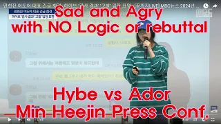 K-OG watches ADOR Min Heejin Press conference [] I HATED THIS!!!!!!