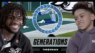 Trevon & Aiden Diggs React to Game Film & Hard Knocks! | NFL Generations