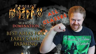 Project Diablo 2 Season 3 BETA - Earlygame Builds and Farming Areas - ALL CLASSES