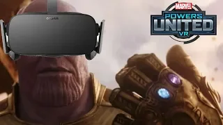 CAN MARVEL POWERS UNITED VR BE PLAYED SITTING DOWN?