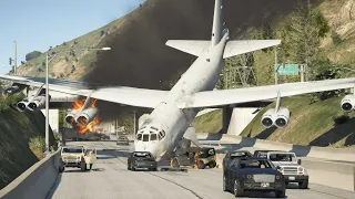 Trump's B-52 Pilot Emergency Landing On Highway After He Got Drunk | GTA 5