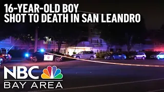 Shooting in San Leandro kills 16-year-old boy, injures another teen