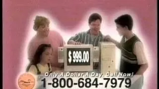 Home computer ad, circa 1999