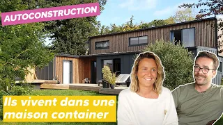 Avec six containers, il a construit sa maison de rêve