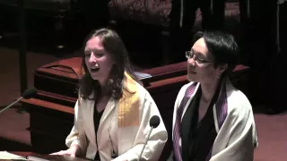 "Hatikvah/America The Beautiful" Mash Up, Central Synagogue, 6/14/13 - Cantors Buchdahl and Cadrain