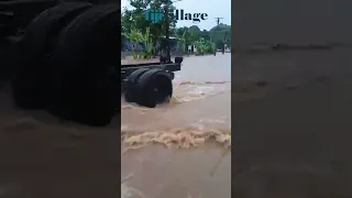 ⛈️Flooding situation in Nadi #fyp #fiji #weather