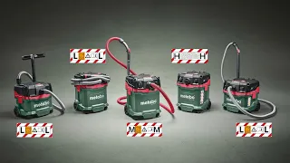 Metabo - Vacuum Cleaner Range 2023