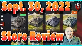 What to Buy in Store Sept 30, 2022 WOT Blitz | Littlefinger on World of Tanks Blitz