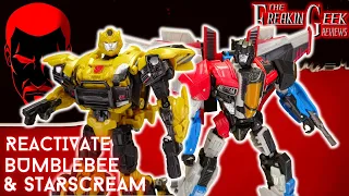 Reactivate BUMBLEBEE & STARSCREAM: EmGo's Transformers Reviews N' Stuff