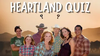 The Official Heartland Quiz🐴📝