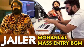 Jailer - Mathew  Mass Entry Bgm Raj Bharath | Mohanlal | Anirudh | Nelson