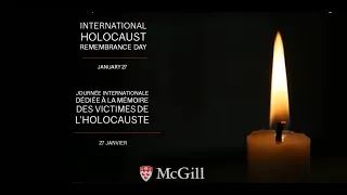 International Holocaust Remembrance Day Commemoration