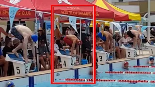 10 year old Vs 22 year old - 100m Freestyle