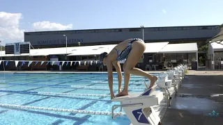 How To Do a Dive off the Blocks | Top Tips with Olympic Swimmer Stephanie Rice