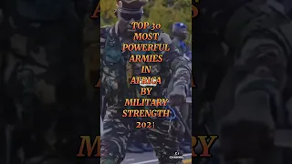 TOP 30 MOST POWERFUL ARMIES IN AFRICA BY MILITARY STRENGTH 2023#youtubeshorts #military #shorts#army