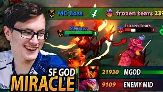 How MIRACLE Shadow Fiend MID solos Enemy Midlaner in dota 2