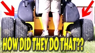 How Dually Wheels are Made For Wright Stander Lawn Mower