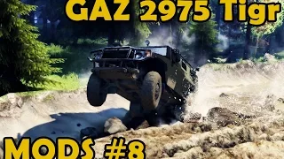 Spin Tires|Mod Review #8 - GAZ 2975 Tigr