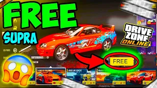 How To Get SUPRA For FREE In Drive Zone Online! (Fast Glitch)