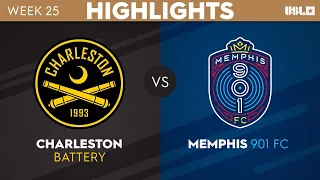8.26.2023 | Charleston Battery vs. Memphis 901 FC - Game Highlights