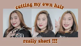 ALAT SEADANYA, POTONG RAMBUT PENDEK BANGET! | Yoselyn Eunike