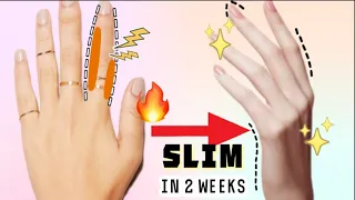 Get Slim Fingers In 30 Day | Do Every day to have beautiful hands | Home Fitness Challenge