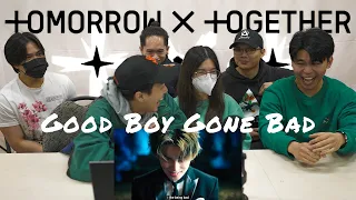 K-Pop Dancers React To: TXT (투모로우바이투게더) 'Good Boy Gone Bad'