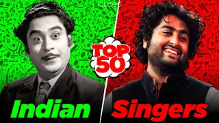 Top 50 Indian Singers Of All Time | CLOBD