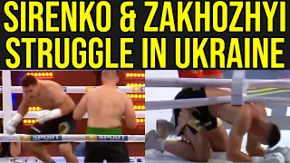 VLAD SIRENKO & OLEKSANDR ZAKHOYZHI STRUGGLE TO VICTORY