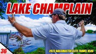 Welcome to the 6th GREAT LAKE! - 2023 Bassmaster Elite Lake Champlain (Travel) - UFB S3 E36