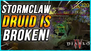 Diablo 4 DRUID STORMCLAW ALL BASIC ATTACKS Build Guide!