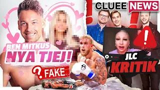 BEN MITKUS HITTAR KÄRLEK IGEN! #ClueeNews JLC Får MASSIV KRITIK.. JAKE PAUL Är En FAKE BOXARE?