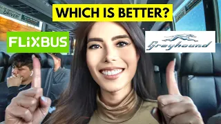 Flixbus VS Greyhound 🚌 Honest Experience