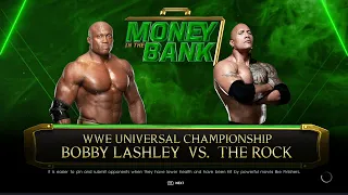 WWE 2K22 Bobby Lashley Vs The Rock