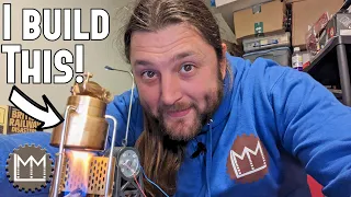 Lawrie Builds a Tiny Steam Engine - but will it work?