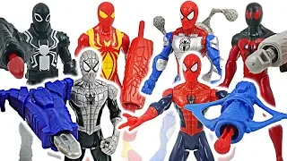 Ultimate Spider-Man army shooting machine upgrade! | DuDuPopTOY