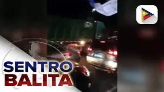 Babae, sugatan matapos sumabit ang isang 10-wheeler truck sa mga kable sa Antipolo City