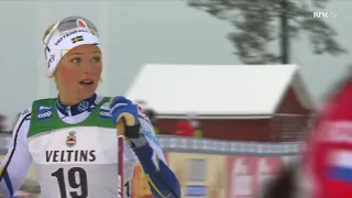 Cross country World Cup 20-21, round 1, classic sprint, prologue,  Ruka, Finland, (Norwegian audio)