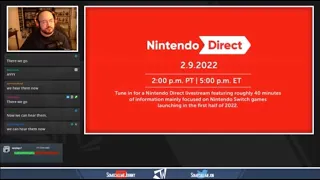 somecallmejohnny nintendo direct 2/9/2022 reactions