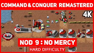 Command & Conquer Remastered 4K - Nod Mission 9 - No Mercy - Hard Difficulty