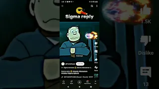 Sigma reply😎 #doremon#shorts#nobita #sigma#phonk