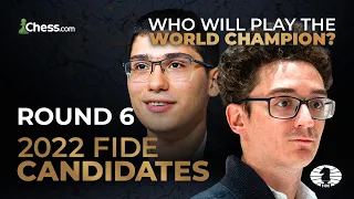 2022 FIDE Candidates | Can Fabiano Beat The Youngest 2800 In History? | Caruana vs. Alireza | R6!