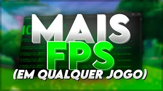 🟢COMO AUMENTAR FPS EM QUALQUER JOGO - iGust GameBooster