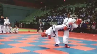 ITF Taekwondo  championship India vs Turkmenistan 2nd play